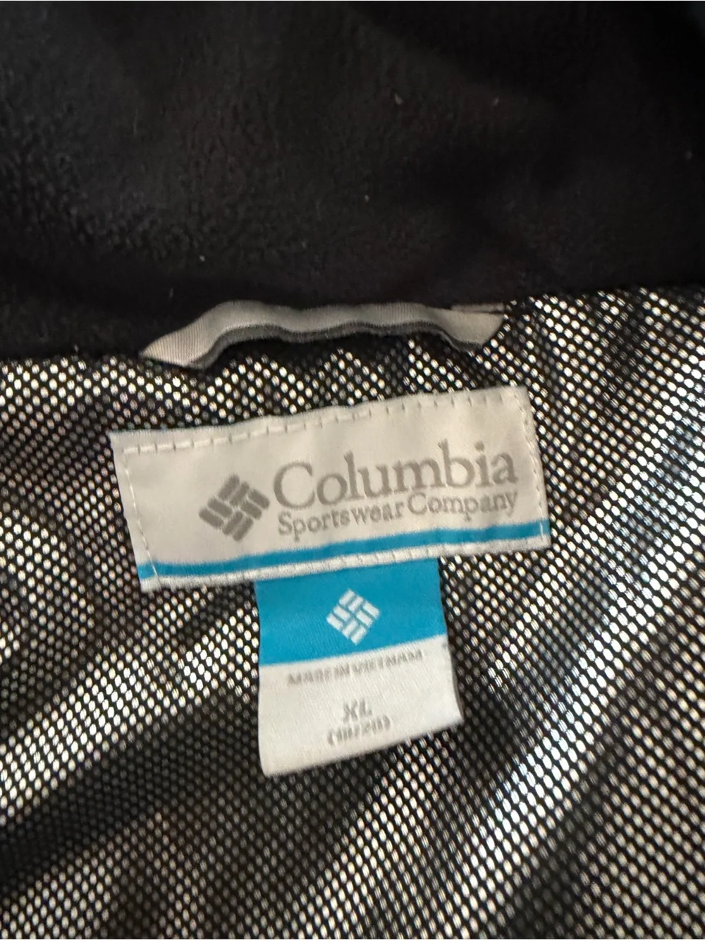 Columbia Kids Two-Tone Gray and Black Hooded Jacket